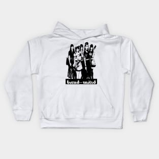 japanese maid band Kids Hoodie